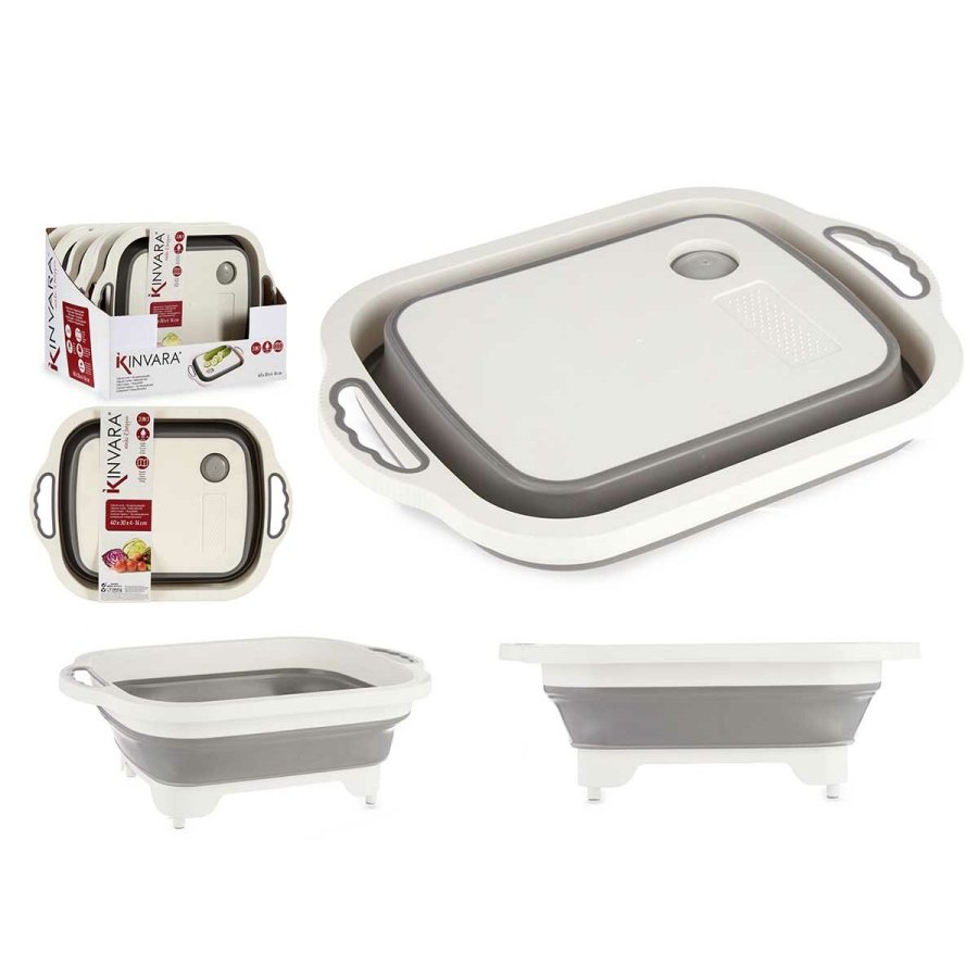 Skrebrt Kinvara Z-017 Hvid Gr 29,8 x 5 x 40 cm (6 enheder) #5