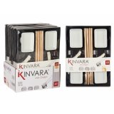 Sushi-st Kinvara 1249SJ4111 Hvid Bambus Porceln (12 Dele) (6 enheder) #7