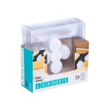 plade Leknes CK80668-2-T Gennemsigtig polystyren Plastik 20,3 x 1,5 x 20,3 cm (24 enheder) #7
