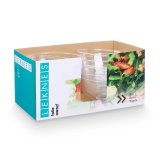 plade Leknes CK80678-1 Gennemsigtig Plastik 3,5 L 25,5 x 12,5 x 25,5 cm (12 enheder) #7