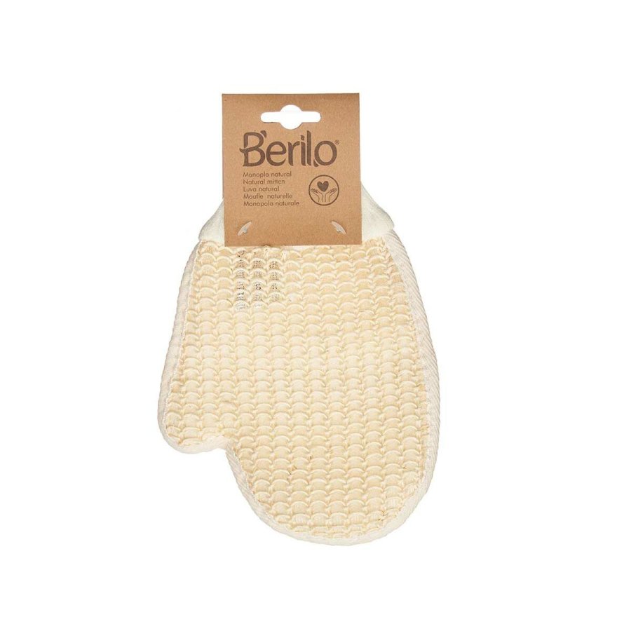 Skrubbehandske Berilo B7083-12 Hvid Beige (12 enheder) #3