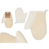 Skrubbehandske Berilo B7083-10 Hvid Beige (12 enheder) #5