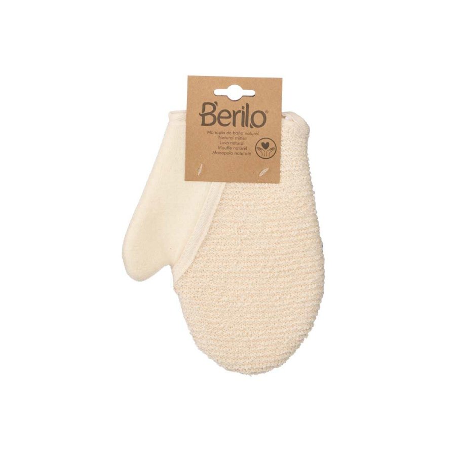 Skrubbehandske Berilo B7081-10 Hvid Beige (12 enheder) #3