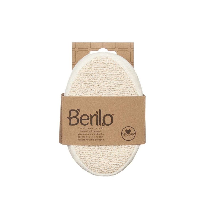 Svamp til Kroppen Berilo B7081-8 Hvid Beige 15 x 5 x 10 cm (12 enheder) #3