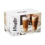 Vinglas Vivalto CAFE LATTE Gennemsigtig Glas 280 ml (6 enheder) #4