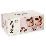 Is og Milshake Glas Vivalto Gennemsigtig Glas 290 ml (6 enheder) #4