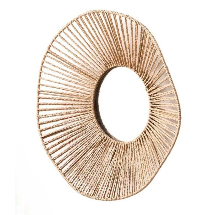 Vgspejl Gift Decor Natur Blger 41 x 8 x 41 cm (6 enheder) #2