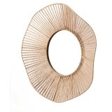 Vgspejl Gift Decor Natur Blger 59 x 11 x 59 cm (4 enheder) #2