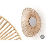 Vgspejl Gift Decor Natur Oval 55 x 14 x 48 cm (4 enheder) #3