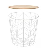 Sofabord Gift Decor Hvid Brun 39,5 x 37 x 39,5 cm (6 enheder) #2