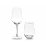 S�t med glas og b�ger Vivalto Gennemsigtig Glas 8 Dele (2 enheder) #2
