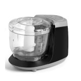 Kdhakker Argon Sort Gr Gennemsigtig Slvfarvet Rustfrit stl Plastik 400 ml 350 W #1