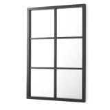 Vgspejl Gift Decor Sort Kvadratov 70 x 47 x 2 cm (6 enheder) #3