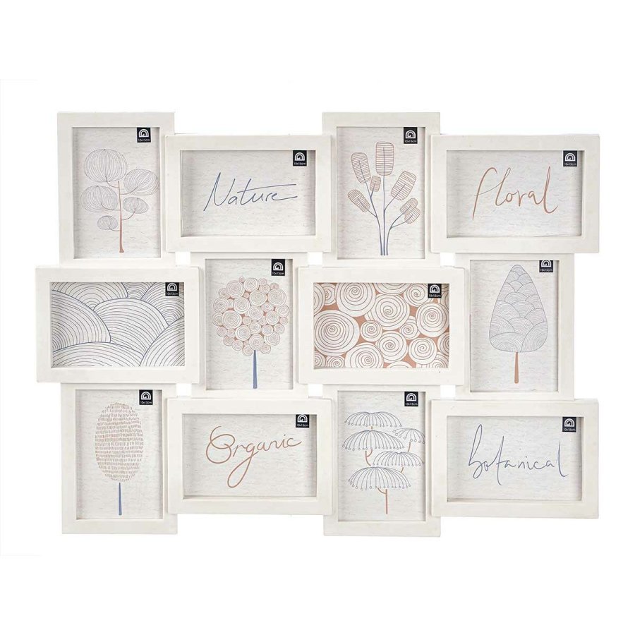 Vg billedramme Gift Decor Hvid polypropylen (4 enheder) #2