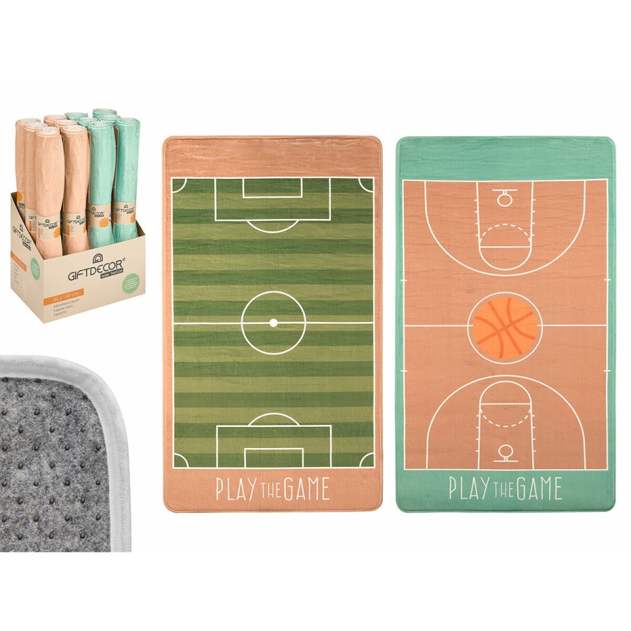 B�rnet�ppe Gift Decor Sport 140 x 0,6 x 80 cm Multifarvet (12 enheder) #3