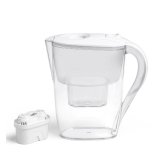 Kande Med Filter Kinvara Hvid Gennemsigtig ABS 2,6 L #1