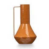 Vase Gift Decor Flise Jern Konisk 17 x 29 x 7 cm (6 enheder) #2