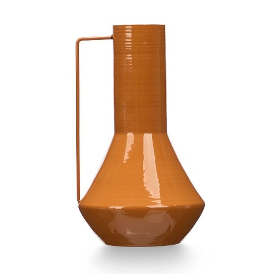 Vase Gift Decor Flise Jern Konisk 17 x 29 x 7 cm (6 enheder) #2