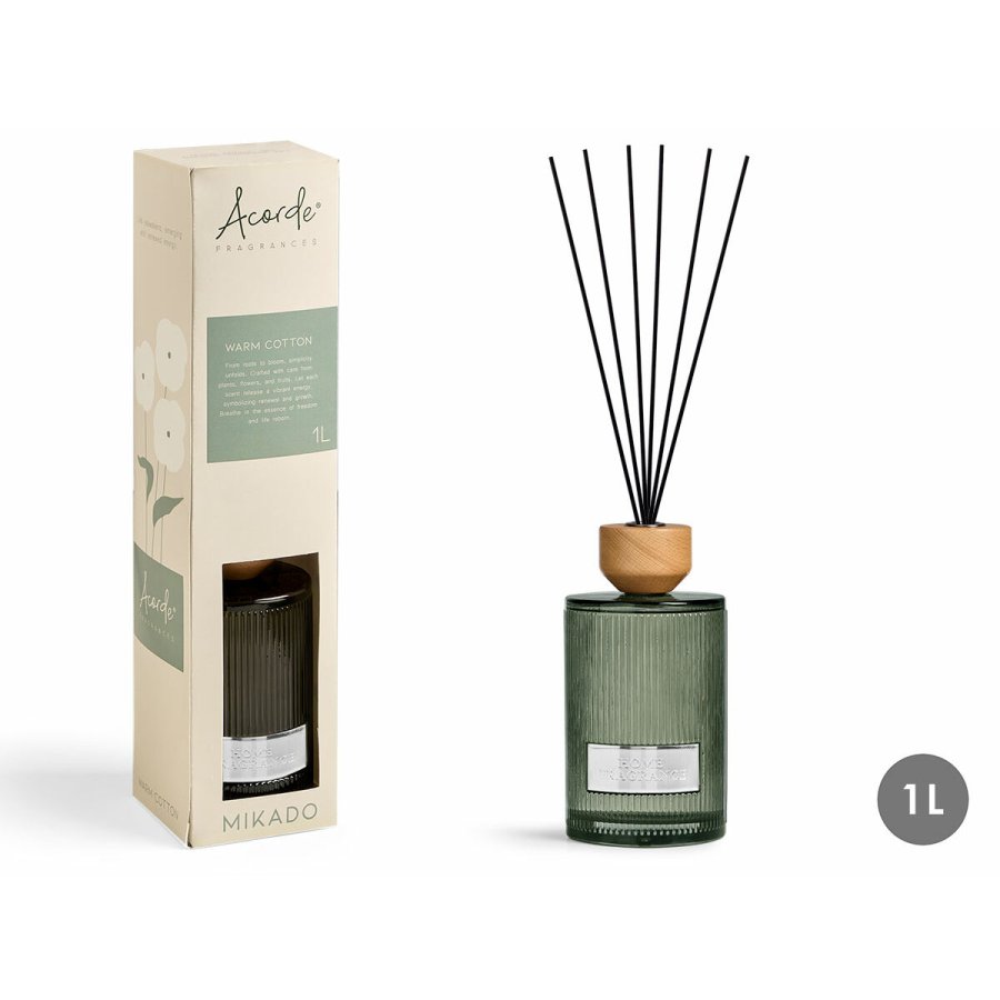 Duftpinde Acorde WARM COTTON 1 L (4 enheder) #2