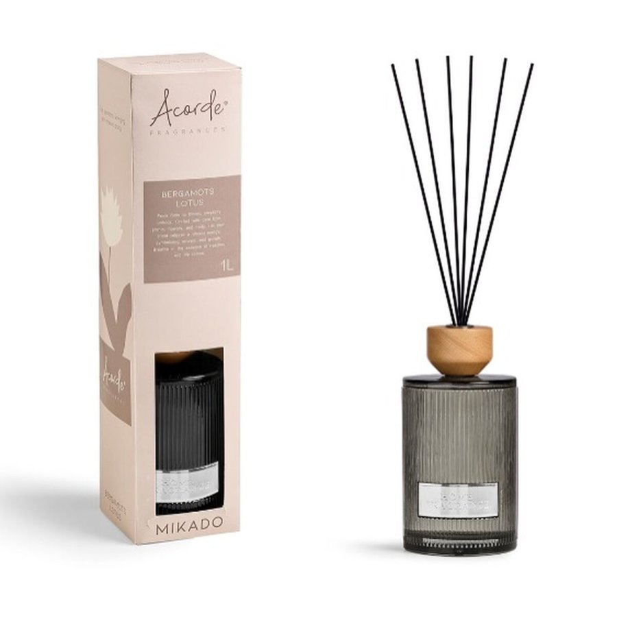 Duftpinde Acorde BERGAMOTS LOTUS 1 L (4 enheder) #4