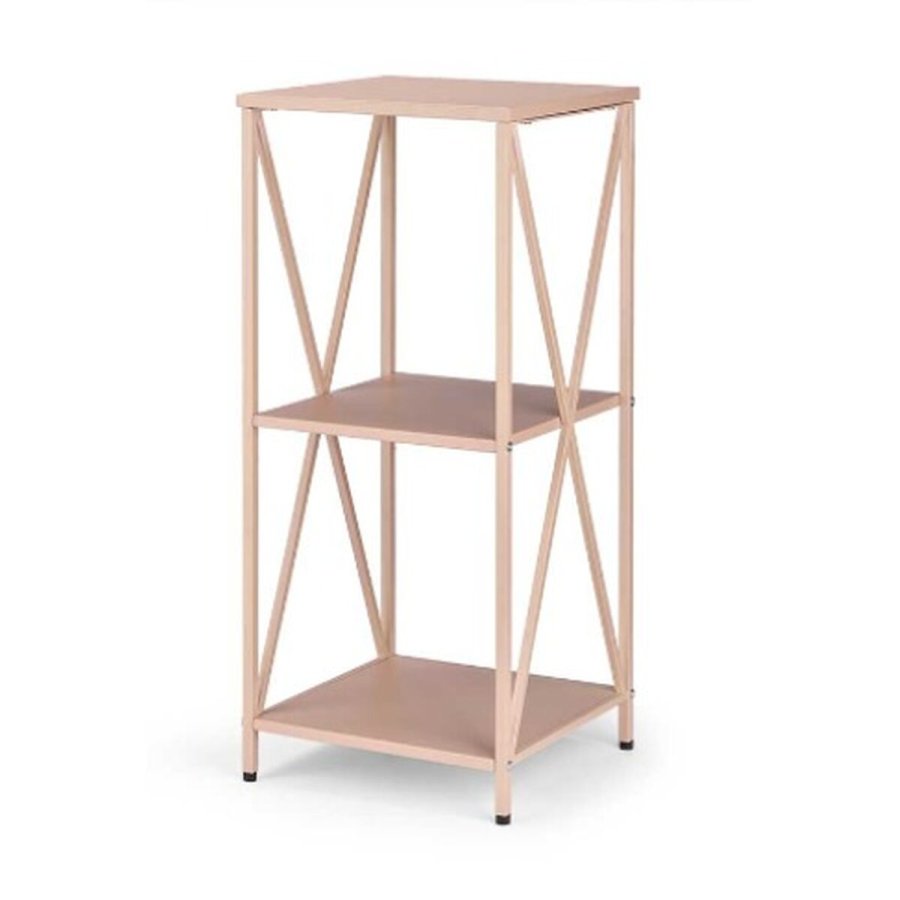 Hylder Gift Decor Brun Metal 33 x 33 x 75 cm #1