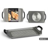 Grill Kinvara Hvid R�d Gr� Silikone Aluminium 34 x 26 cm #4