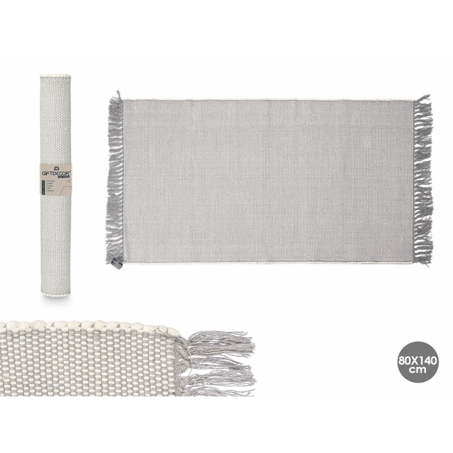 T�ppe Gift Decor Gr� 140 x 80 cm (6 enheder) #3