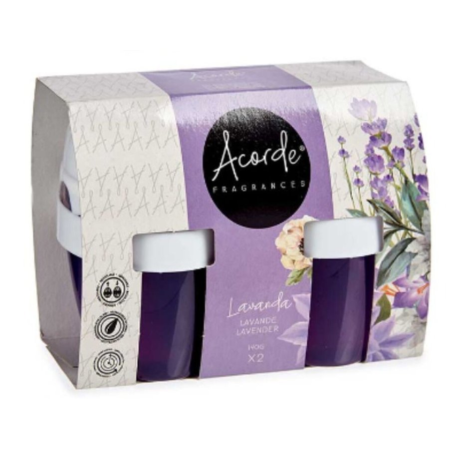 S�t med luftfriskere Acorde Lavendel 2 Dele (12 enheder) #3