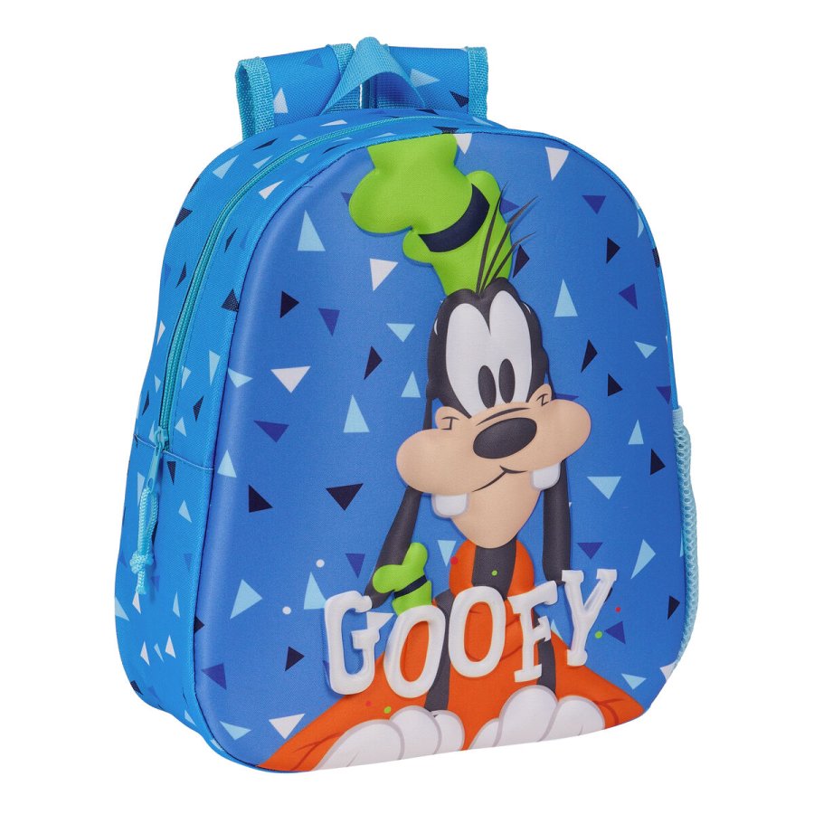 3D B�rnetaske Cl�sicos Disney Goofy Bl� 27 x 33 x 10 cm #1
