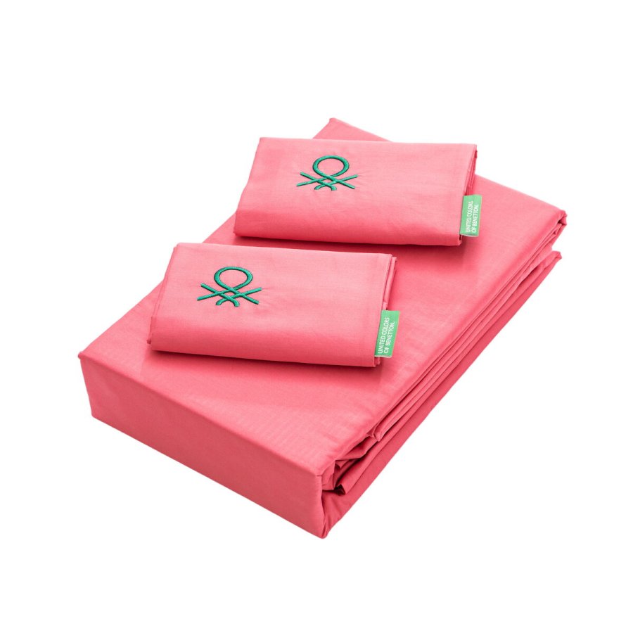 Sengetj st Benetton Pink 4 Dele #1
