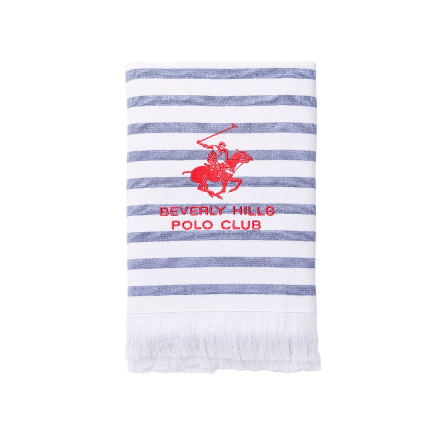 badelagen Beverly Hills Polo Club Bl Hvid 100% bomuld 80 x 165 cm #1