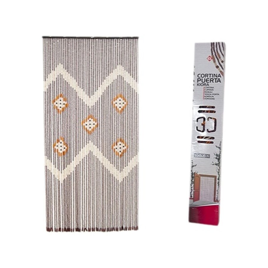 Gardin Gerimport KIORA Multifarvet Etnisk 190 x 90 cm Polyester #1