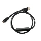 DisplayPort til HDMI kabel V7 V7DP14HDMI21-1M-BLK #1