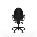 Kontorstol Piqueras y Crespo Ana AS bali gris brazos 2D base poliamida ruedas autofrenantes 50mm Gr #5