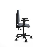 Kontorstol Piqueras y Crespo Ana AS bali gris brazos 2D base poliamida ruedas autofrenantes 50mm Gr #7