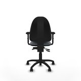 Kontorstol Piqueras y Crespo Ana AS bali gris brazos 2D base poliamida ruedas nailon 50mm Gr #5