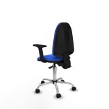 Kontorstol Piqueras y Crespo Ana AS bali azul brazos 2D Bl #4