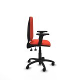 Kontorstol Piqueras y Crespo Ana AS bali naranja oscuro brazos 2D base poliamida ruedas nailon 50mm Mrk orange #7