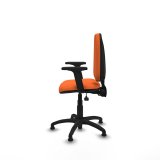 Kontorstol Piqueras y Crespo Ana AS bali naranja brazos 2D base poliamida topes Orange #3