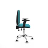 Kontorstol Piqueras y Crespo Ana AS bali turquesa brazos 2D Turkisbl #7