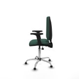 Kontorstol Piqueras y Crespo Ana AS bali verde botella brazos 2D base cromada topes Grn #3