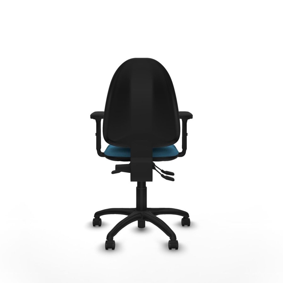 Kontorstol Piqueras y Crespo Ana AS bali verde petroleo brazos 2D base poliamida ruedas autofrenantes 50mm Petroleum grn #5