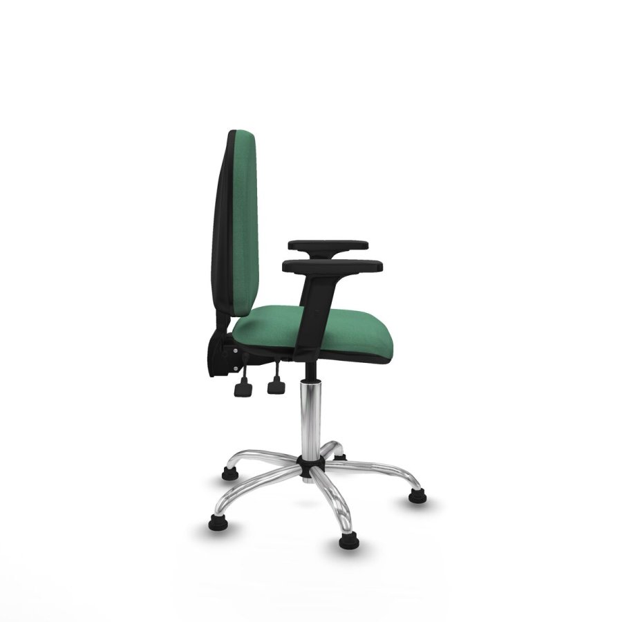Kontorstol Piqueras y Crespo Ana AS bali verde esmeralda brazos 2D base cromada topes Smaragdgrn #7
