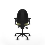 Kontorstol Piqueras y Crespo Ana AS bali verde oliva brazos 2D base poliamida ruedas autofrenantes 50mm Grn #5