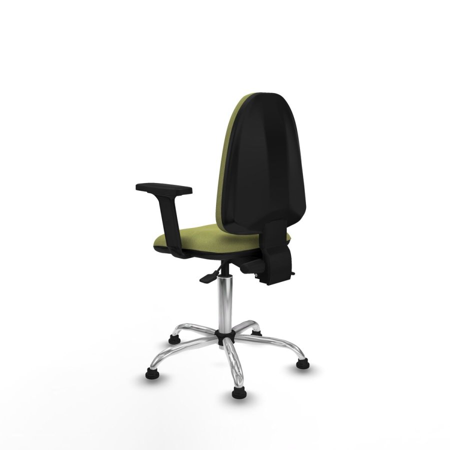 Kontorstol Piqueras y Crespo Ana AS bali verde oliva brazos 2D base cromada topes Grn #4