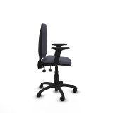 Kontorstol Piqueras y Crespo Ana AS bali gris oscuro brazos 2D base poliamida ruedas nailon 50mm Mrkegr #7