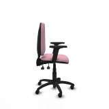 Kontorstol Piqueras y Crespo Ana AS bali rosa brazos 2D base poliamida ruedas autofrenantes 50mm Pink #7