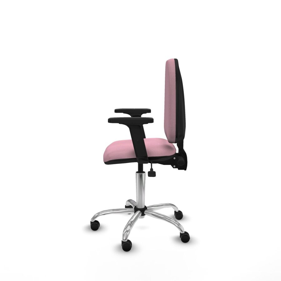 Kontorstol Piqueras y Crespo Ana AS bali rosa brazos 2D base cromada ruedas autofrenantes 50mm Pink #3