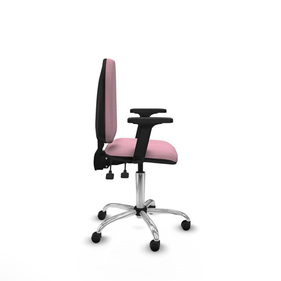 Kontorstol Piqueras y Crespo Ana AS bali rosa brazos 2D base cromada ruedas autofrenantes 50mm Pink #7