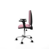 Kontorstol Piqueras y Crespo Ana AS bali rosa brazos 2D Pink #3